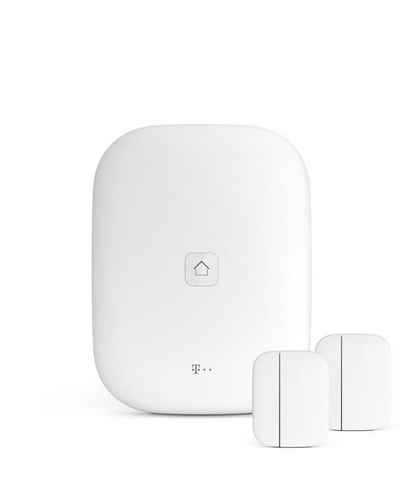 Telekom Smart Home Starter Paket mit Home Base & Türsensor Fenstersensor Adapter