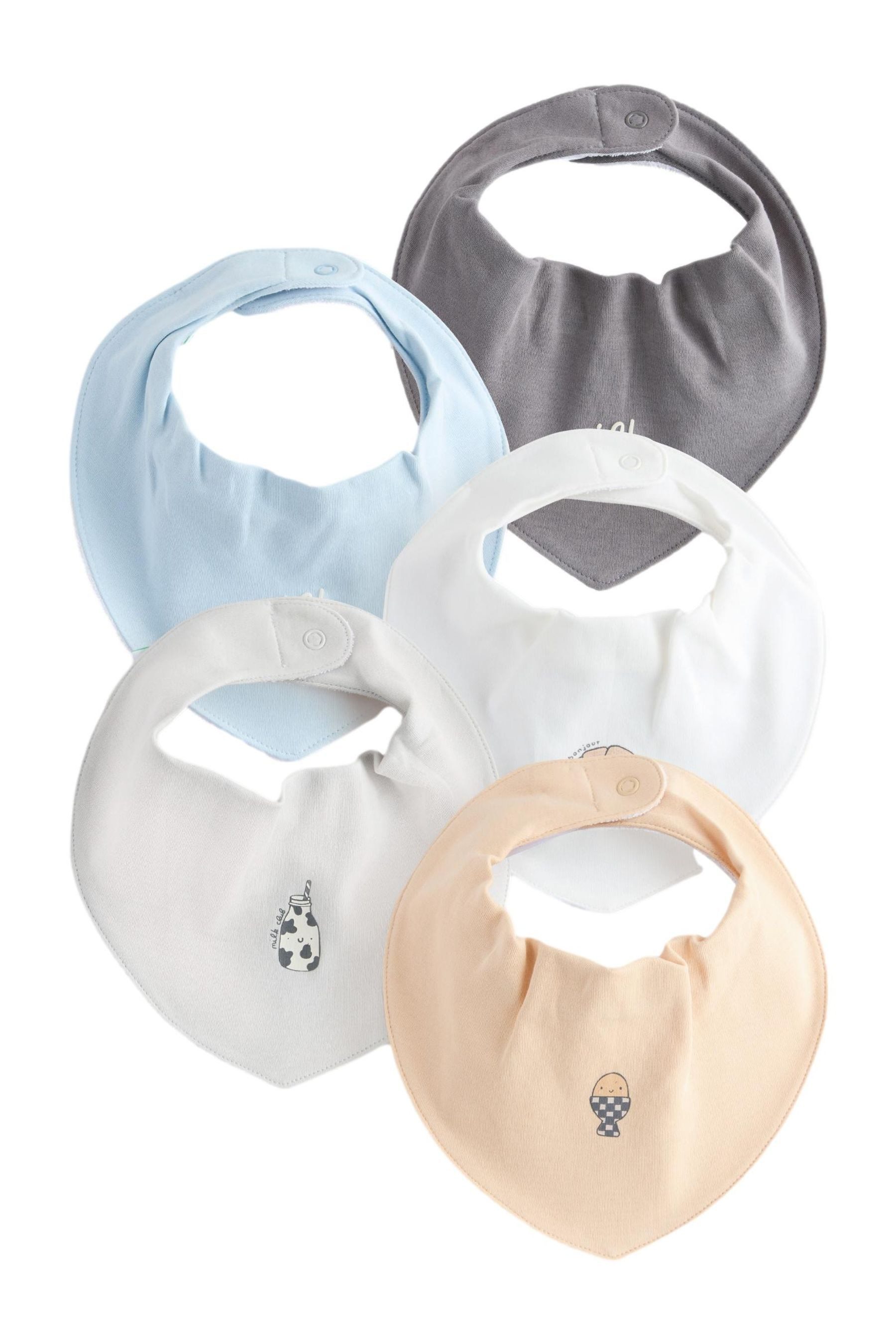 Next Lätzchen Lätzchen, 5er-Pack, (5-St)