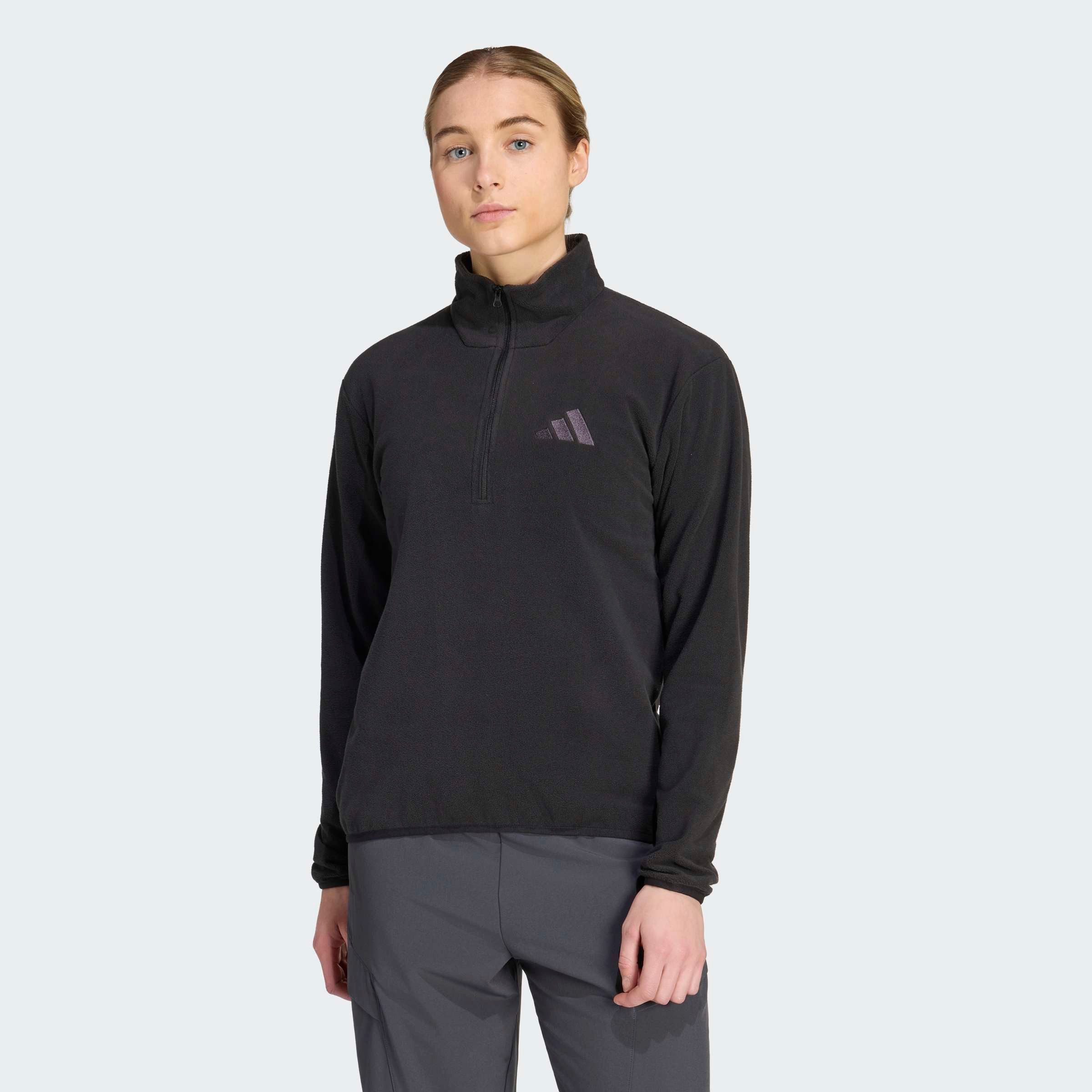 adidas TERREX Rollkragenshirt W MT ESS HZ FL sportlicher Stil, für Sportmode und Streetwear, mit Reißverschluss