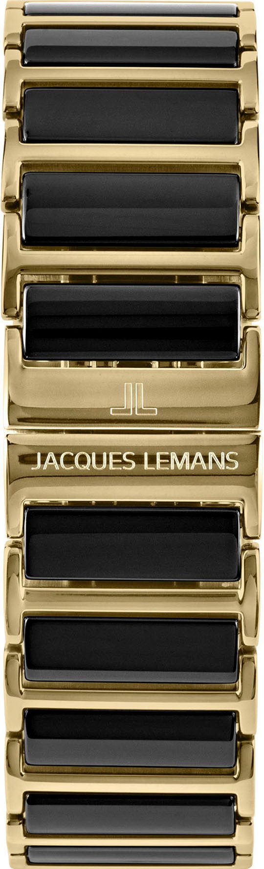 Jacques Lemans Keramikuhr York 1-1594D, Quarzuhr, Armbanduhr, Damenuhr, bis 5 bar wasserabweisend