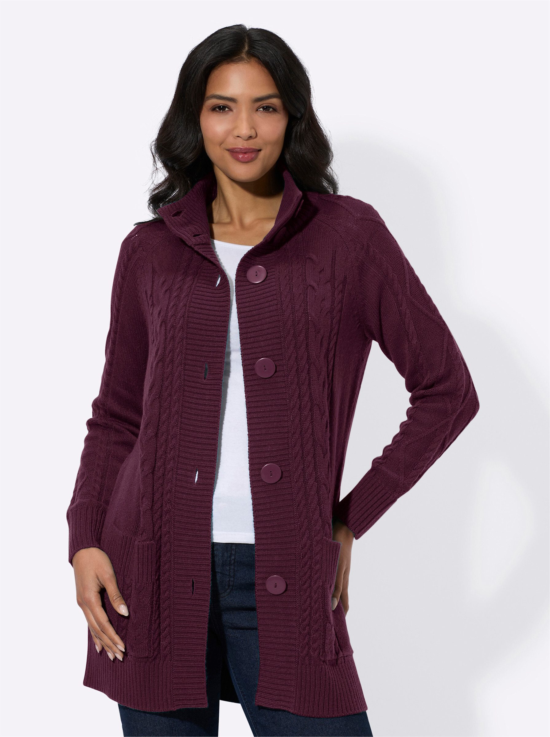 Sieh an! Strickjacke Strickjacke . günstig online kaufen