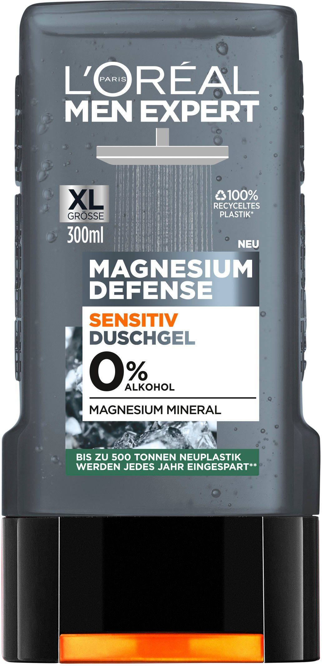 Duschgel PARIS L'ORÉAL EXPERT Defense Sensitiv MEN Magnesium