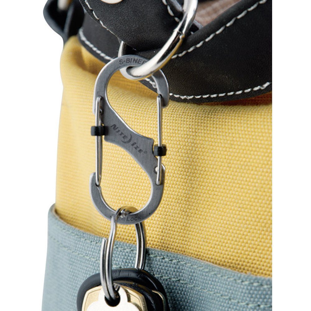 Tunnelzelt NITE Ize NI-LSB2-11-R3 Karabiner SideLock S-Biner 2 50 mm x 22 mm x