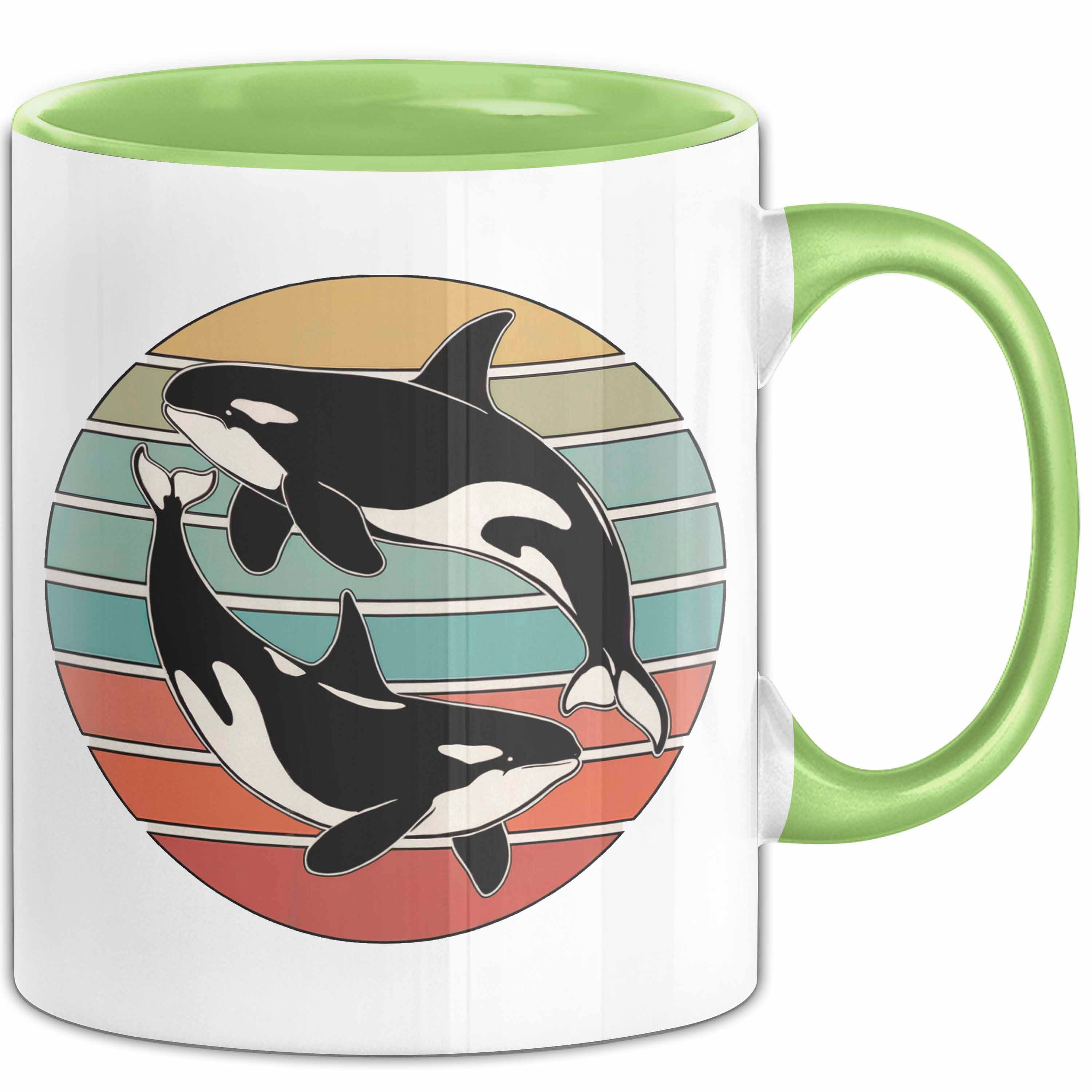Tasse Wal Tier Tasse Geschenk Lustige Geschenkidee Spruch