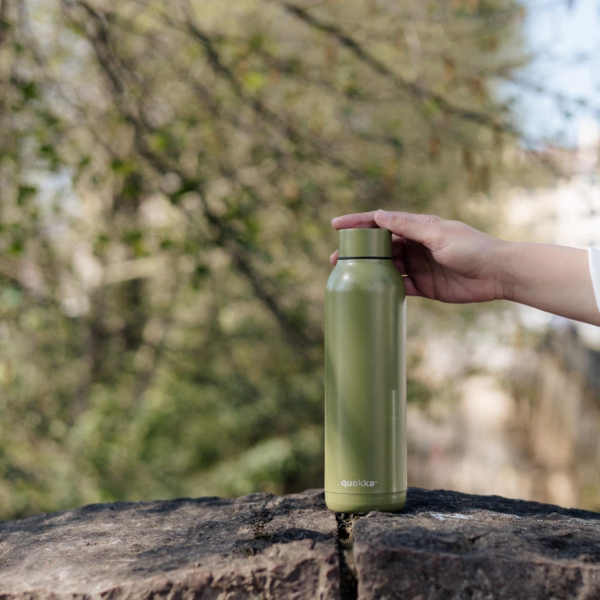 Quokka Trinkflasche Edelstahl isoliert 630 ml Thermoflasche, Thermofunktion