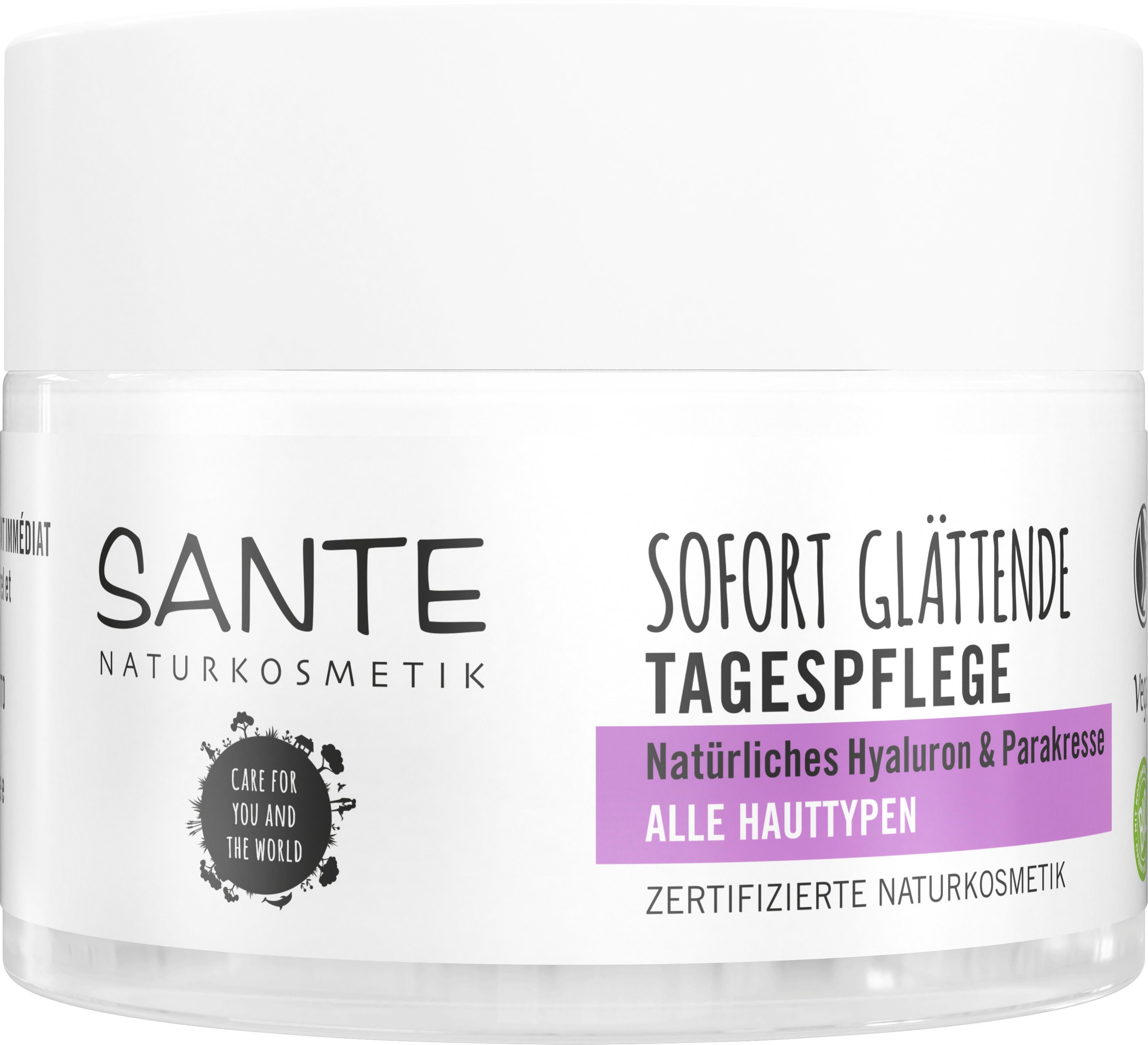 Gesichtspflege glättende Sofort SANTE Tagespflege