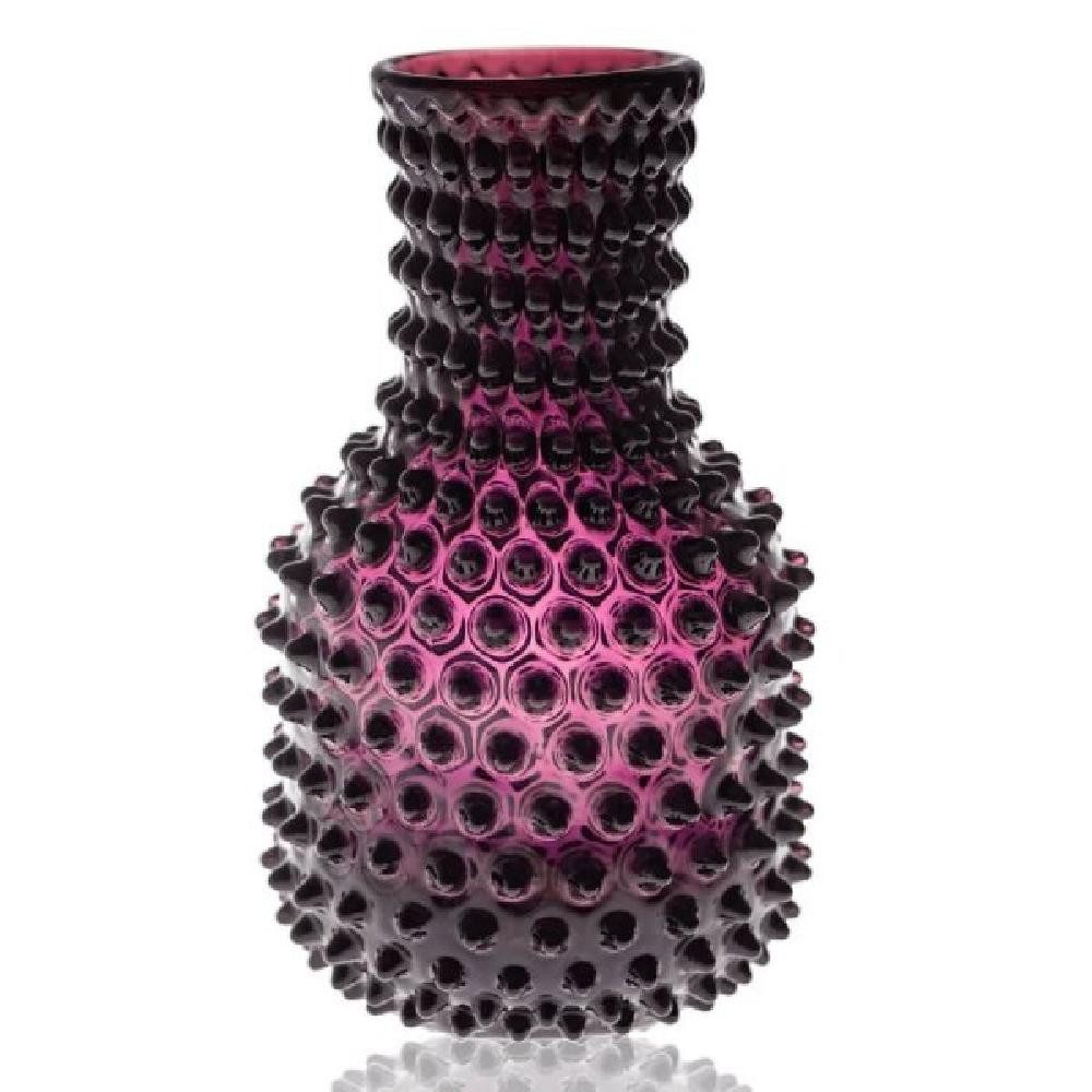 KLIMCHI Karaffe Studio Karaffe ohne Henkel Hobnail Carafe Violet (2000ml)