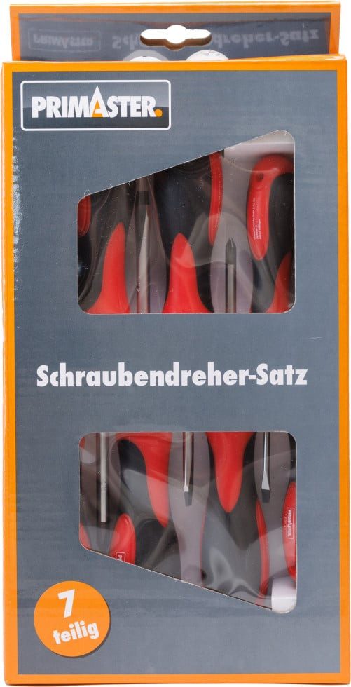 Primaster Schraubendreher Primaster Schraubendreher-Set 7-teilig
