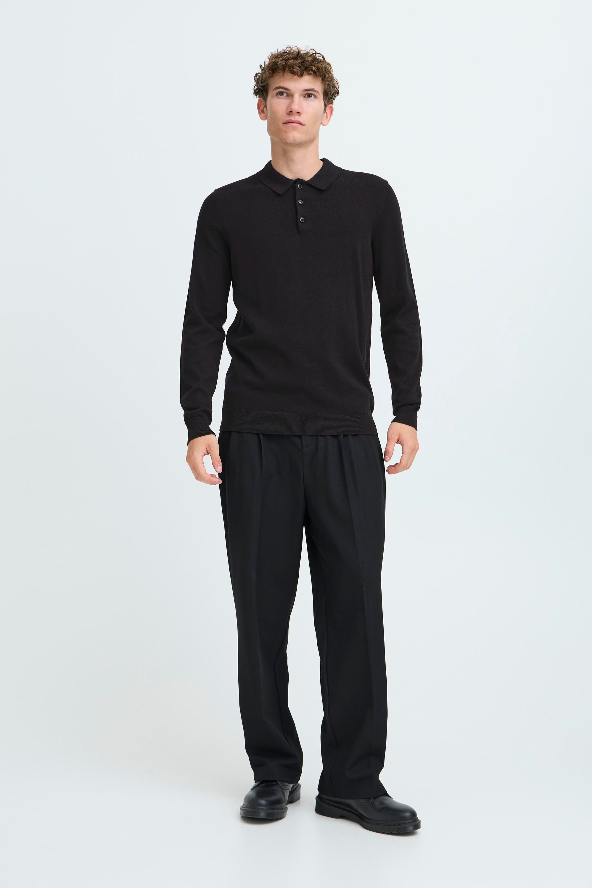 Casual Friday Strickpullover CFOsvald Cooler Polo-Pullover