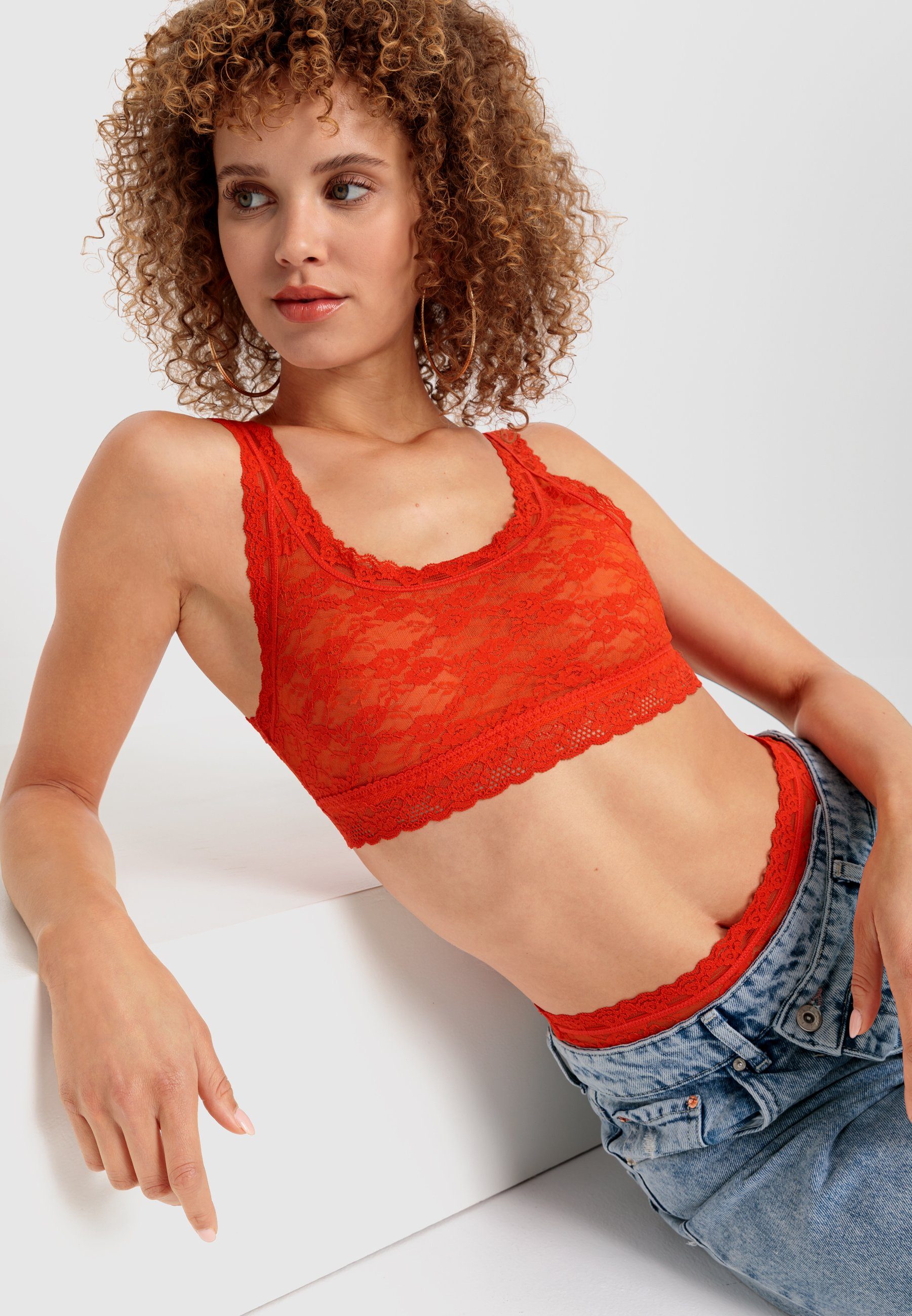 LSCN by LASCANA Bustier (1-tlg) aus zarter Spitze