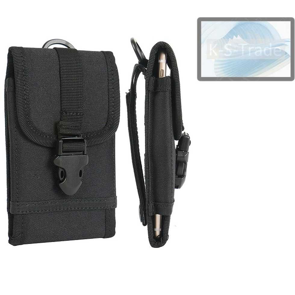 K-S-Trade Handyhülle für Doogee U11, Holster Handy Hülle Holster Handytasche Gürtel Tasche Schutz