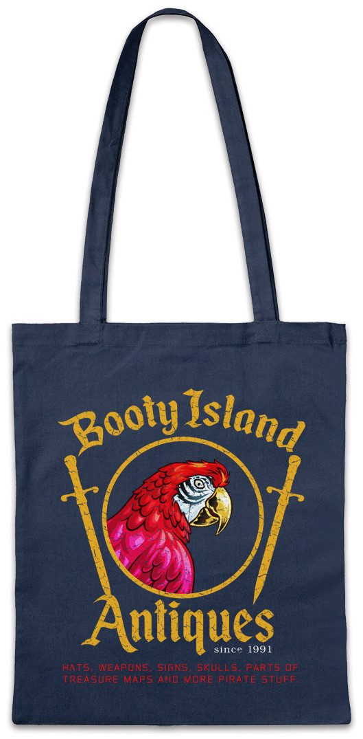 Beuteltasche Booty Island Antiques Stofftasche The Game Secret of Logo Monkey
