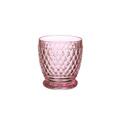 Villeroy & Boch Tumbler-Glas »Boston Coloured Wasser-/Cocktail-Becher Rose«, Glas