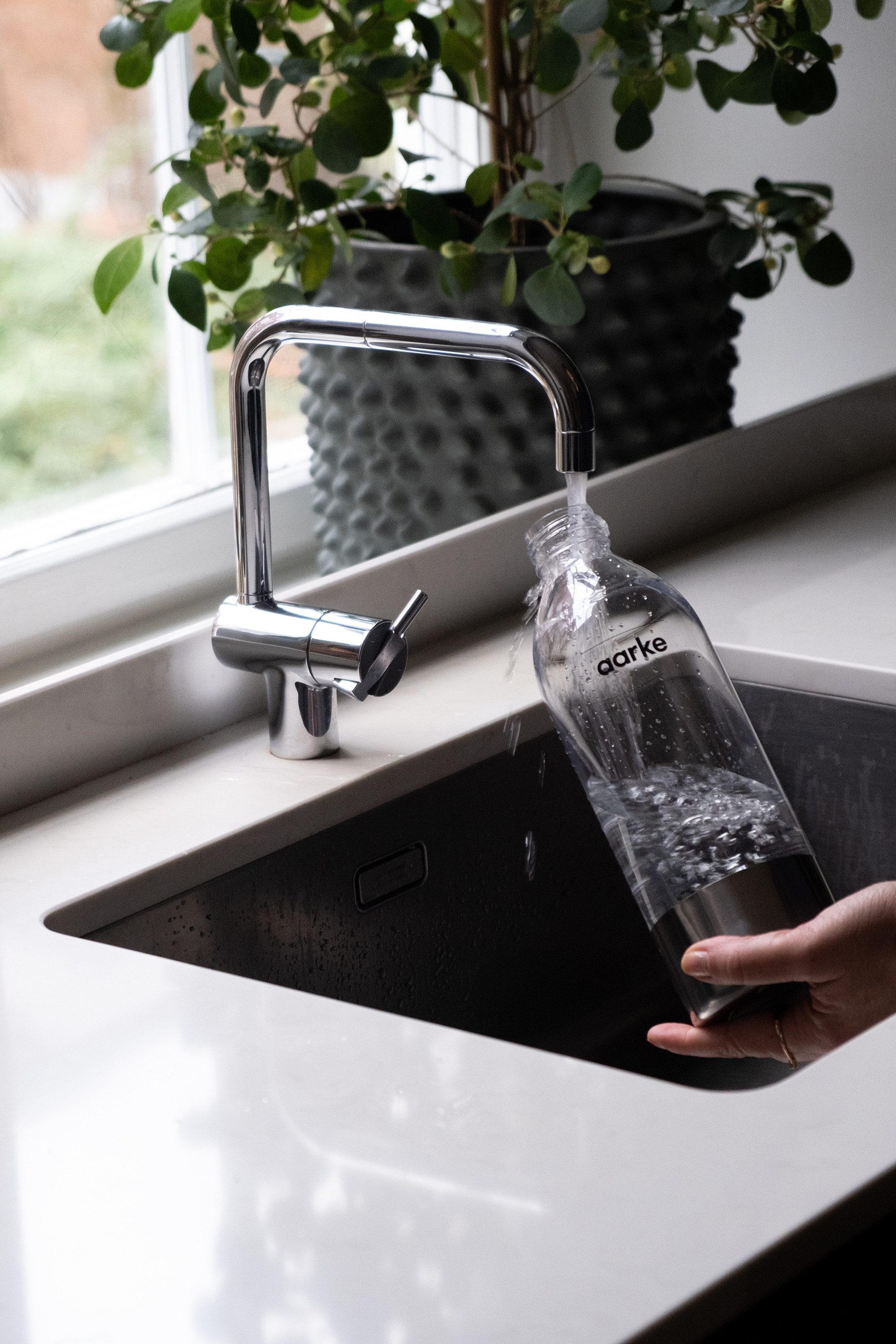 Aarke Wassersprudler Flasche Aarke PET Wasserflasche 1l