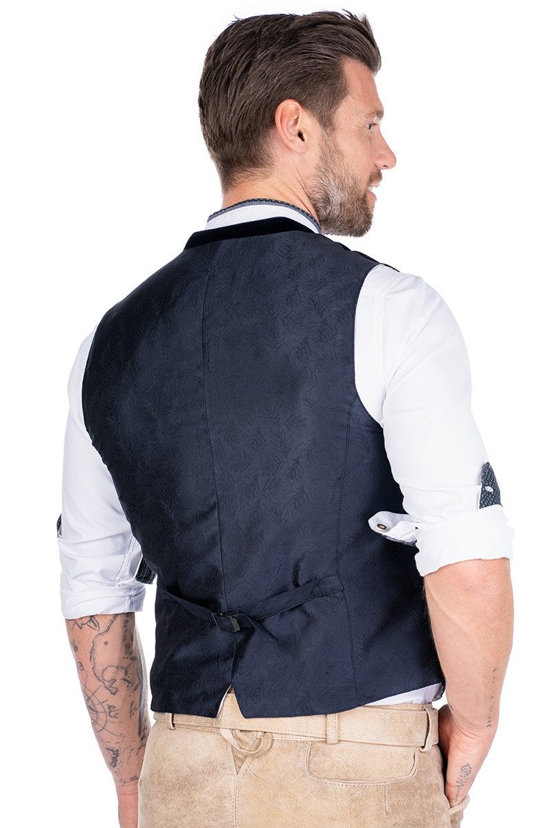 MarJo Trachtenweste Samtweste - NEUCHING - nachtblau günstig online kaufen