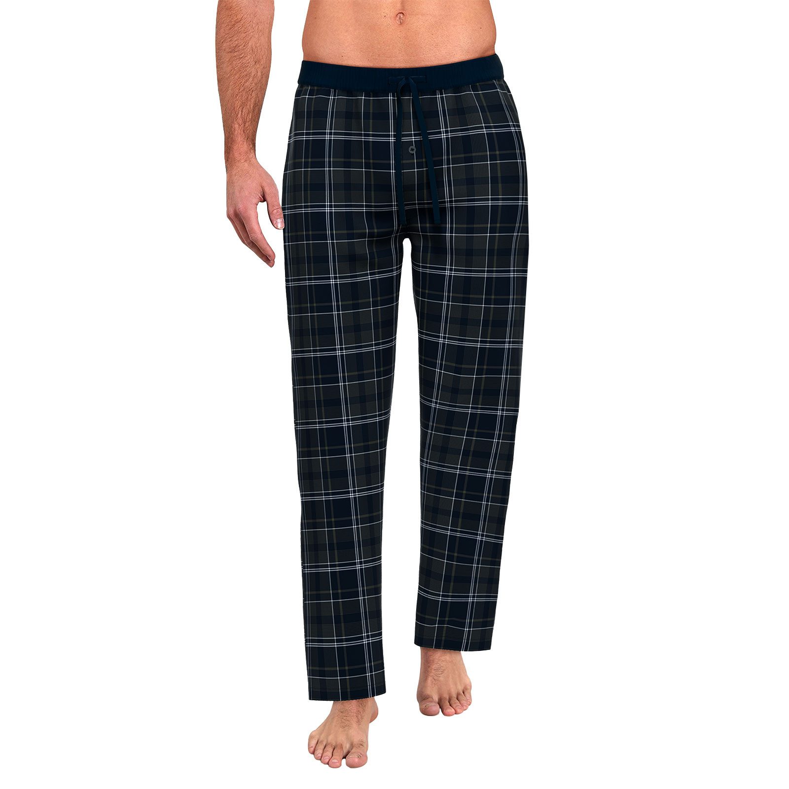 CECEBA Pyjamahose X-Lastic Woven Hose mit kariertem Muster günstig online kaufen