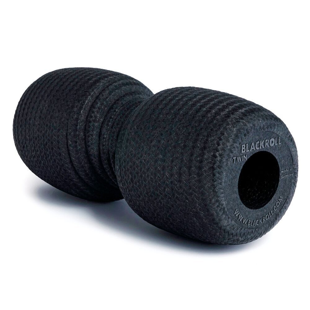 Blackroll Massagerolle Faszienrolle Twin, Geruchlos, leicht zu reinigen, 100 % recyclebar