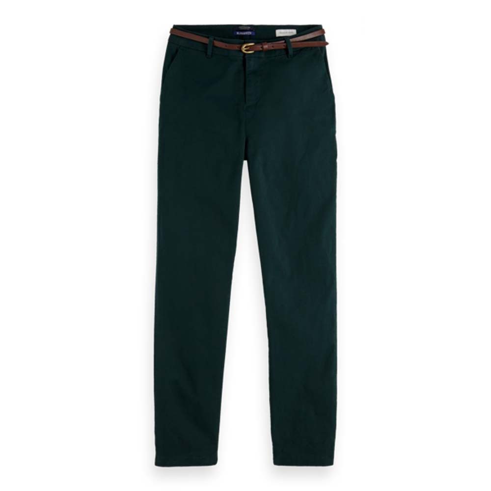 Trekkinghose Maison Scotch Damen Chino mit Gürtel 153157