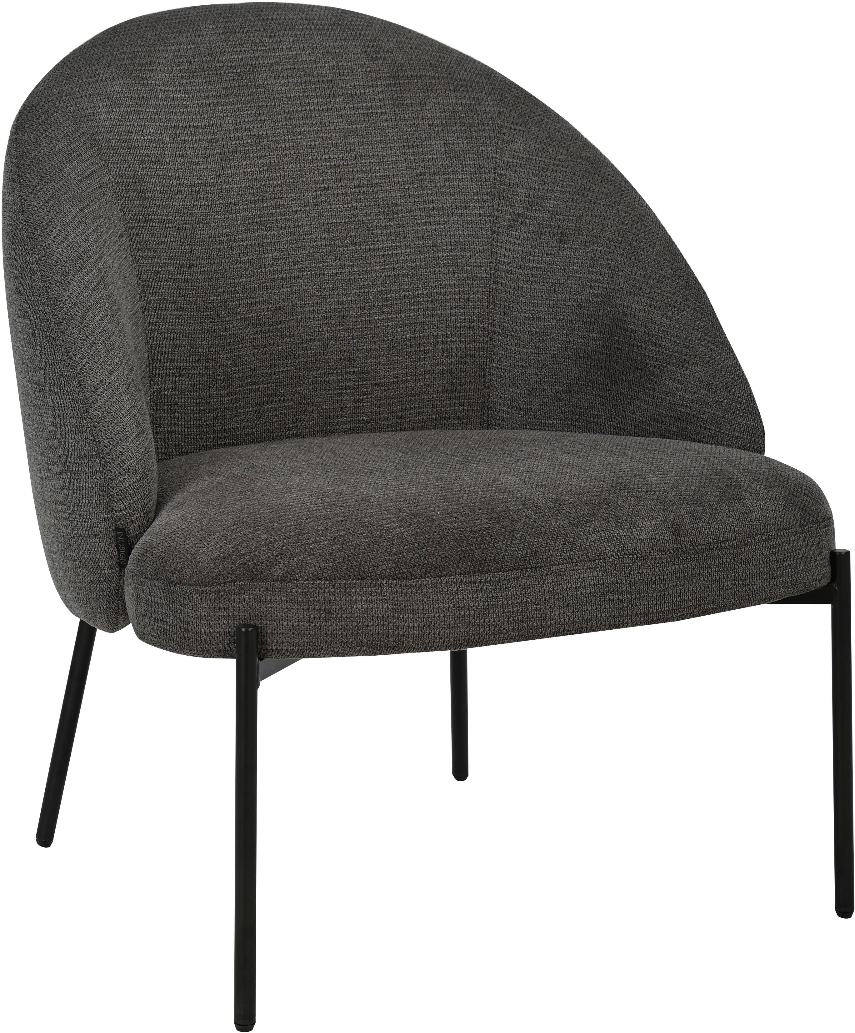 INOSIGN Loungesessel MOVILLE Designstuhl mit filigranen Metallbeinen, Cockt günstig online kaufen