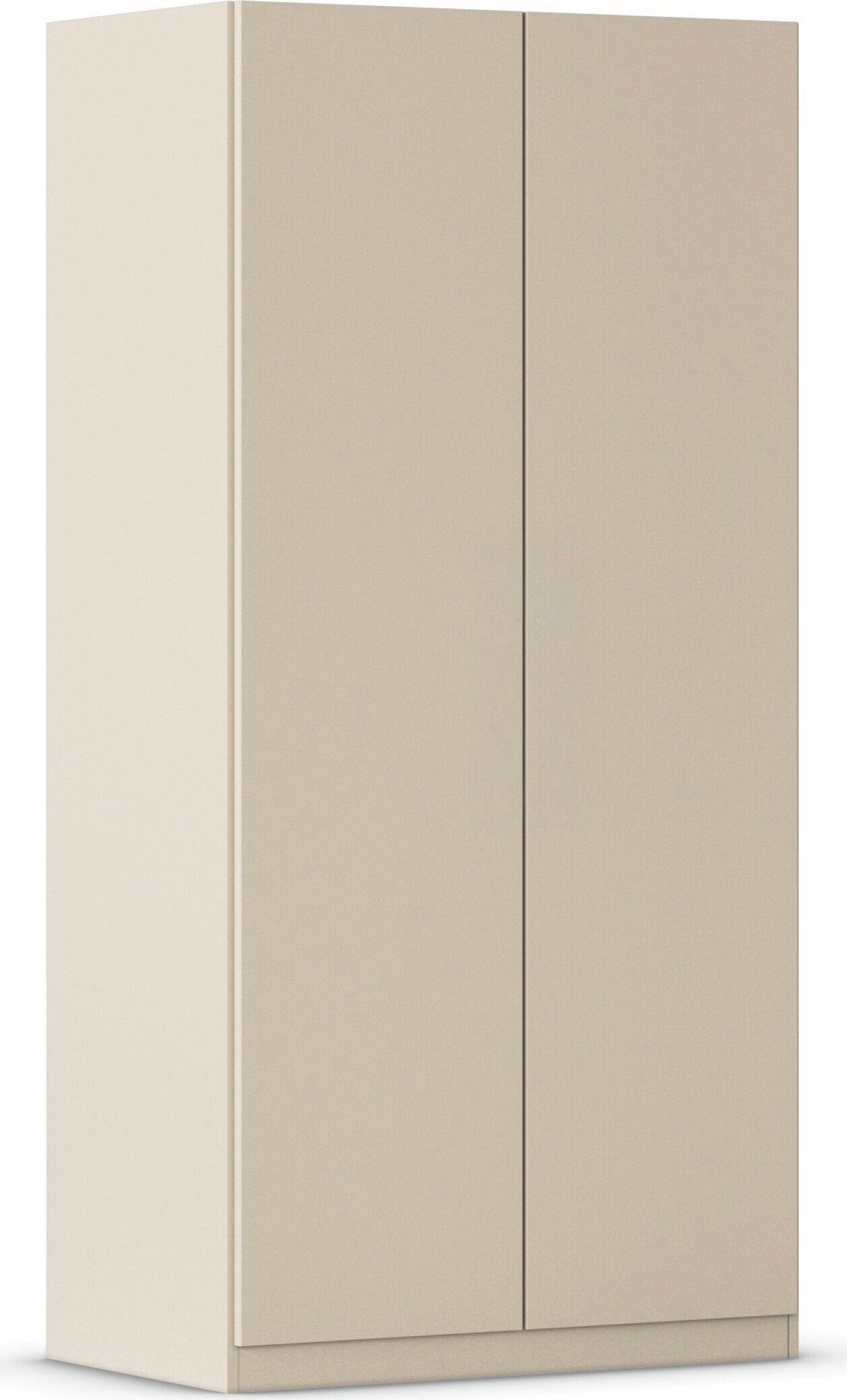 rauch Kleiderschrank Schrank Möbel Schlafzimmer Garderobe Kinderzimmer WELTNEUHEIT ELVIK (3 Ausstattungsvarianten - Breiten 47-405 cm, Höhen 187/212/231 cm) PATENTIERTES SCHNELLMONTAGESYSTEM mit Push-to-open MADE IN GERMANY