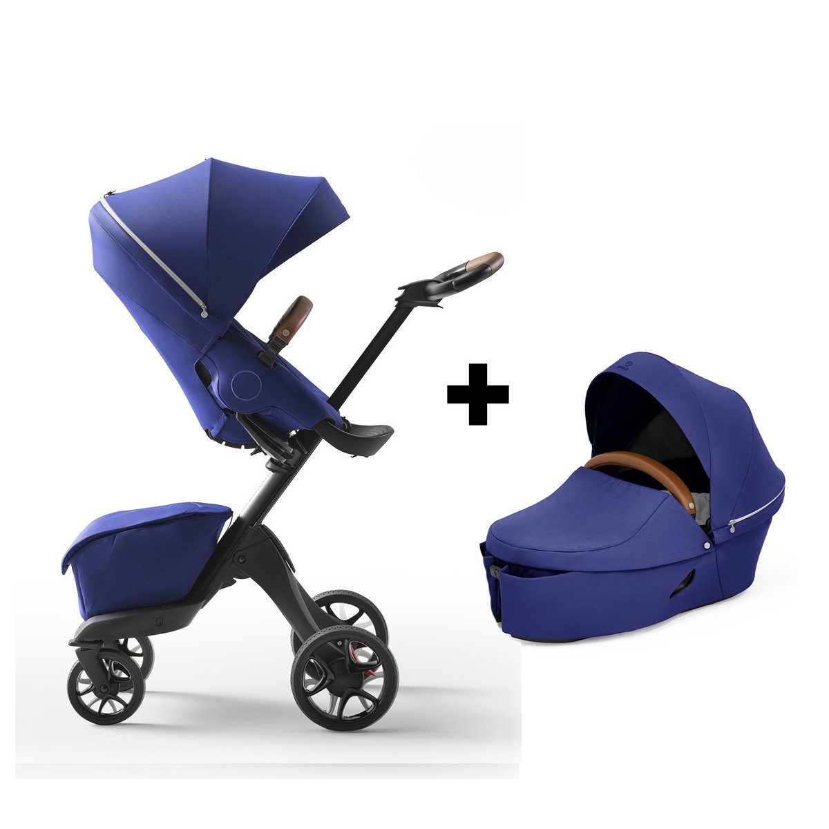 Stokke Kombi-Kinderwagen Blue Royal