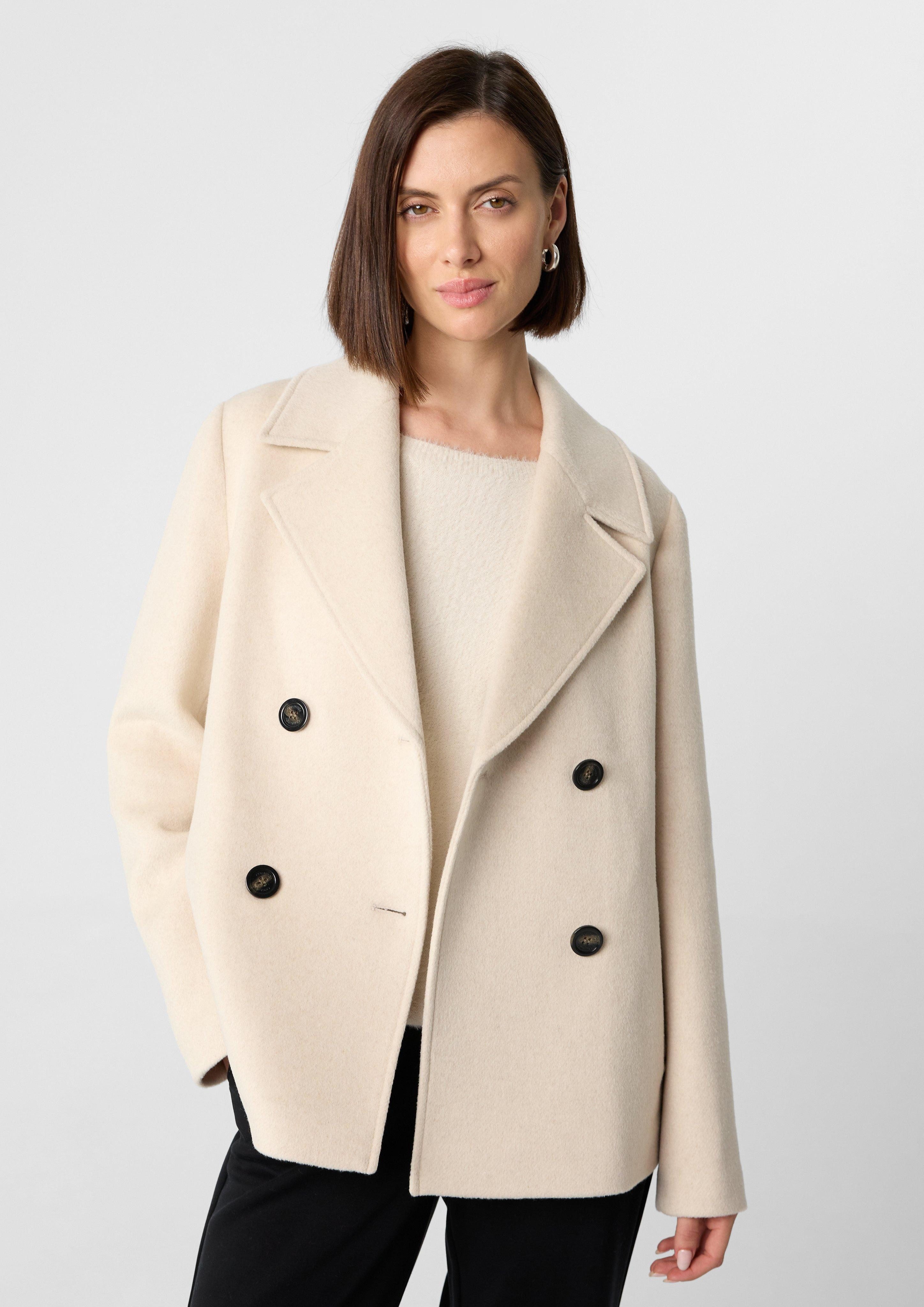 comma Kurzjacke Kaban-Jacke mit Leistentaschen und günstig online kaufen