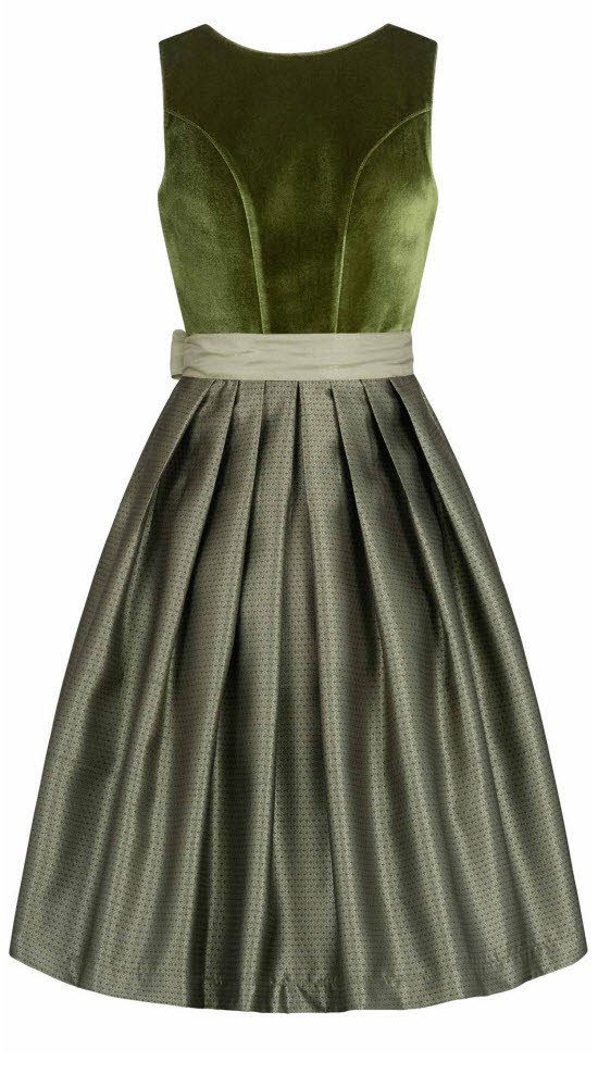 Nübler Trachtenkleid Midi Dirndl Kamila in günstig online kaufen