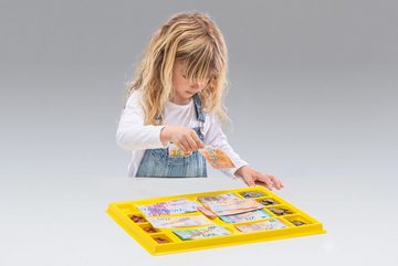 Wissner® aktiv lernen Lernspielzeug Geldkassette 130 Scheine + 160 Münzen (291-St), RE-Plastic® ; Aus 100% recyceltem Papier