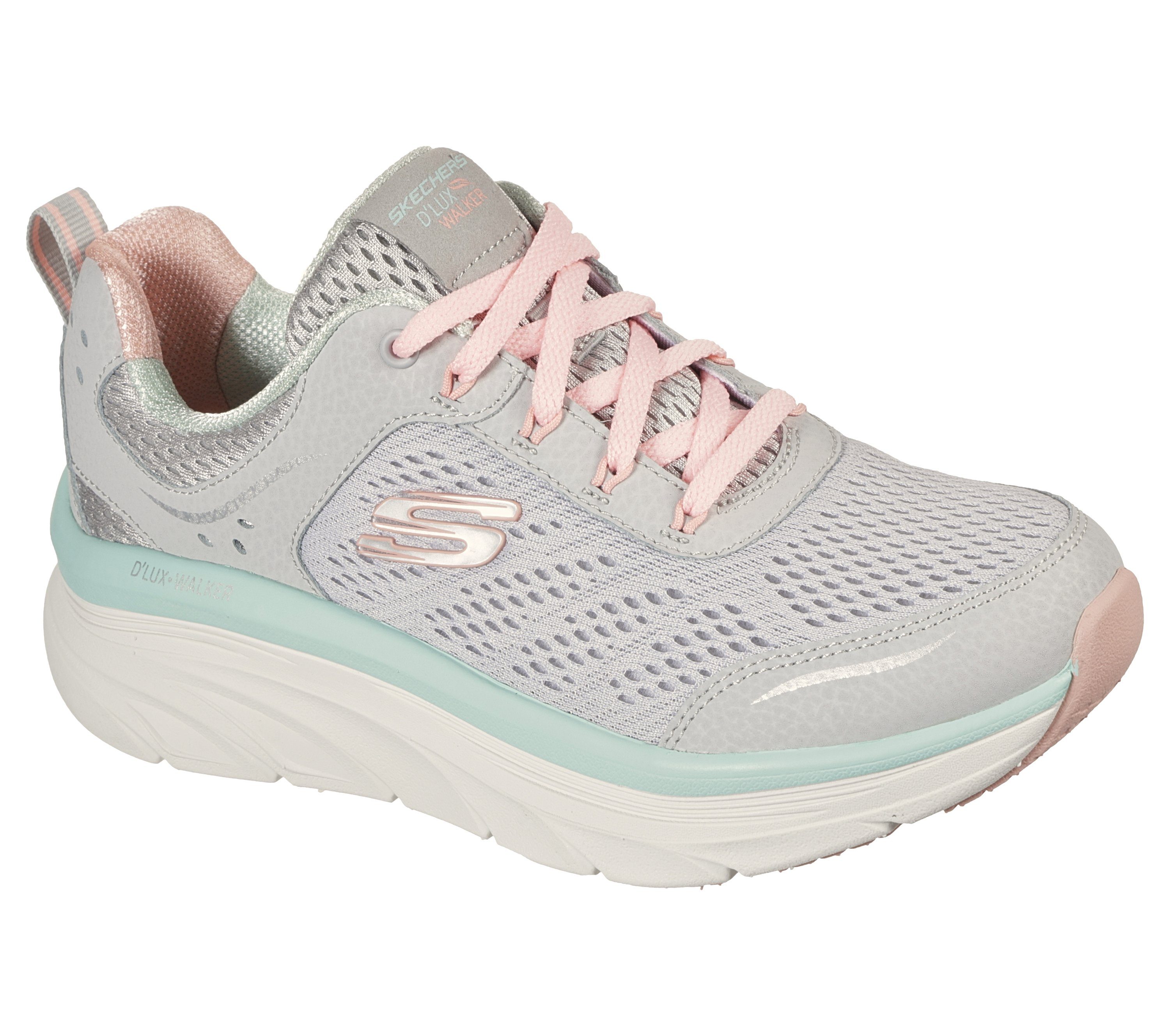 Skechers Infinite Motion Sneaker rosa / türkis