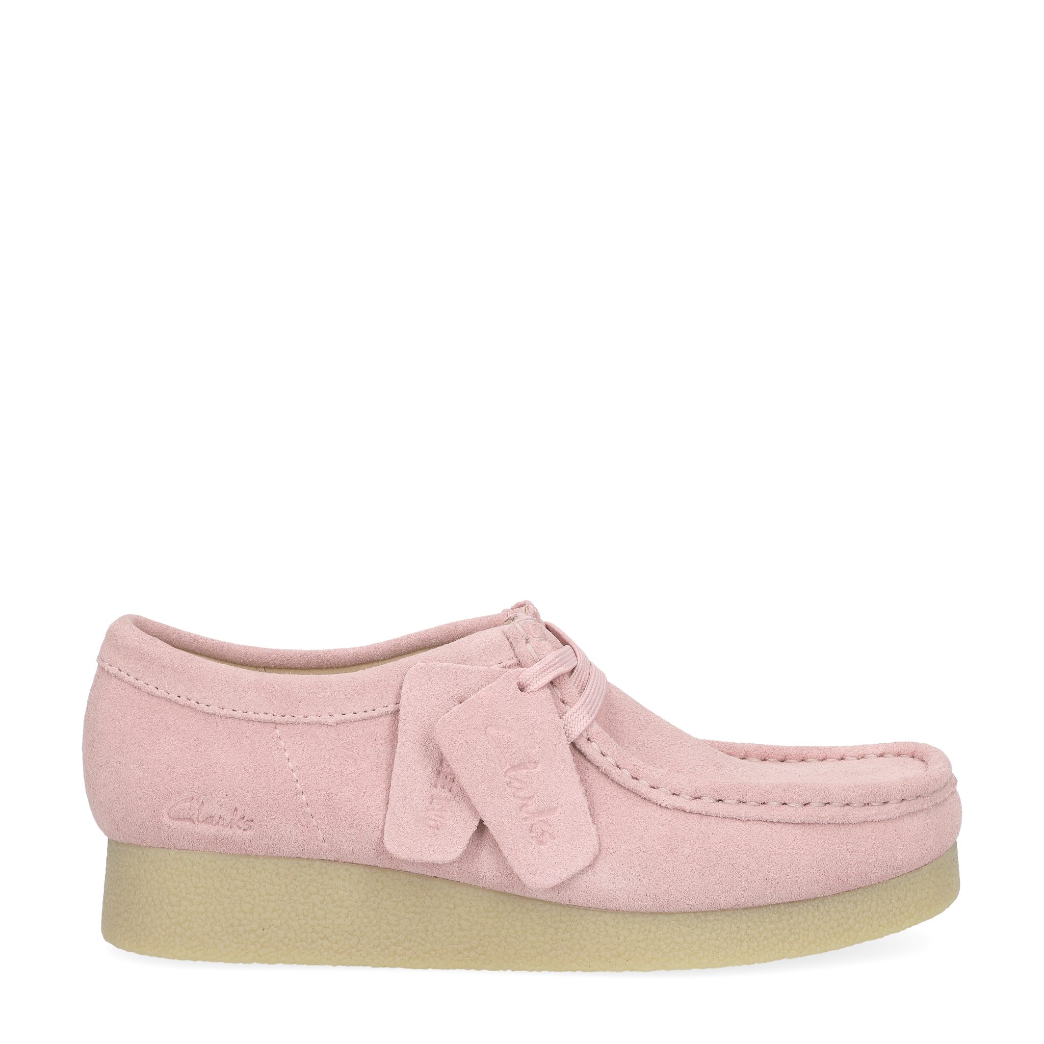Clarks Clarks WallabeeEVOSh 26184536 4, Schnürschuhe, Rose, Damen Schnürsch günstig online kaufen