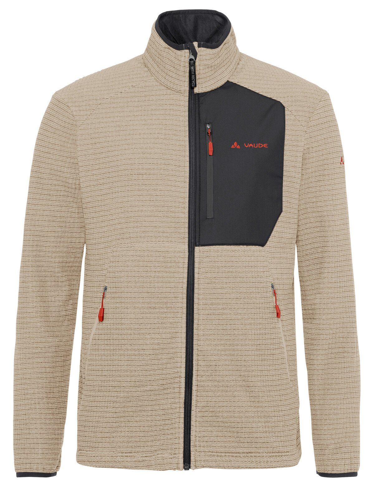 VAUDE Outdoorjacke Men's Neyland Fleece Jacket (1-St) Klimaneutral kompensiert linen