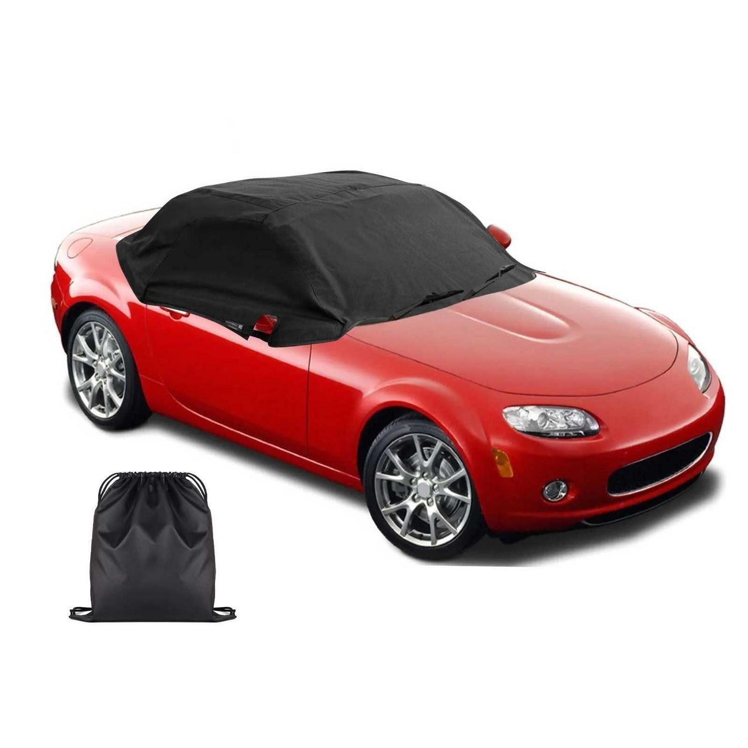 LuxusKollektion Autoplane Halbgarage 420D wasserdicht UV staubdicht für Mazda MX-5 MK4 2015-2024