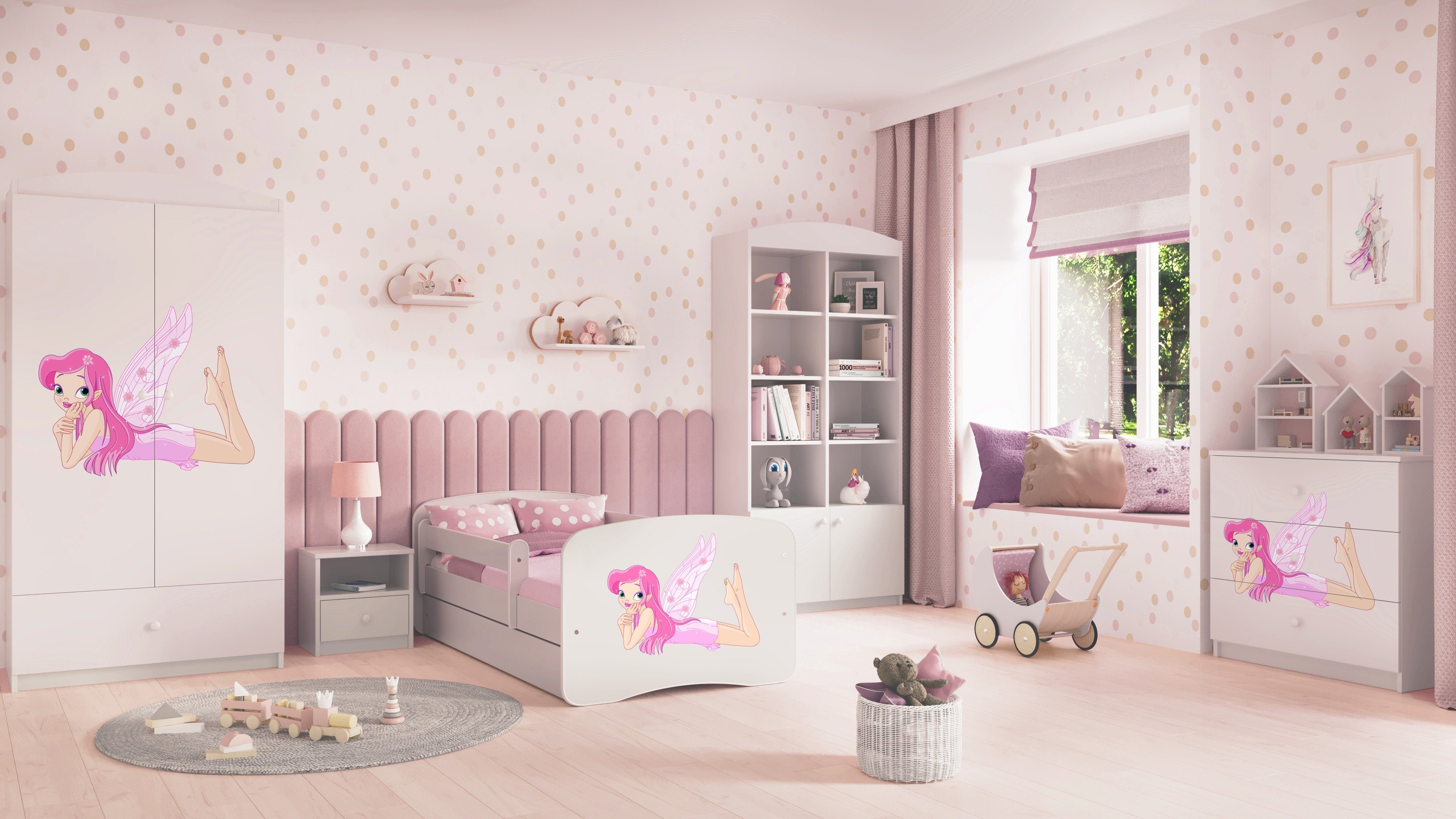 Bjird Kinderbett Babydream 180x80 cm 160x80 günstig online kaufen