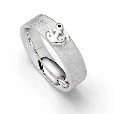 DUR Fingerring DUR Schmuck: Ring "Anker" 925er Sterlingsilber R5492