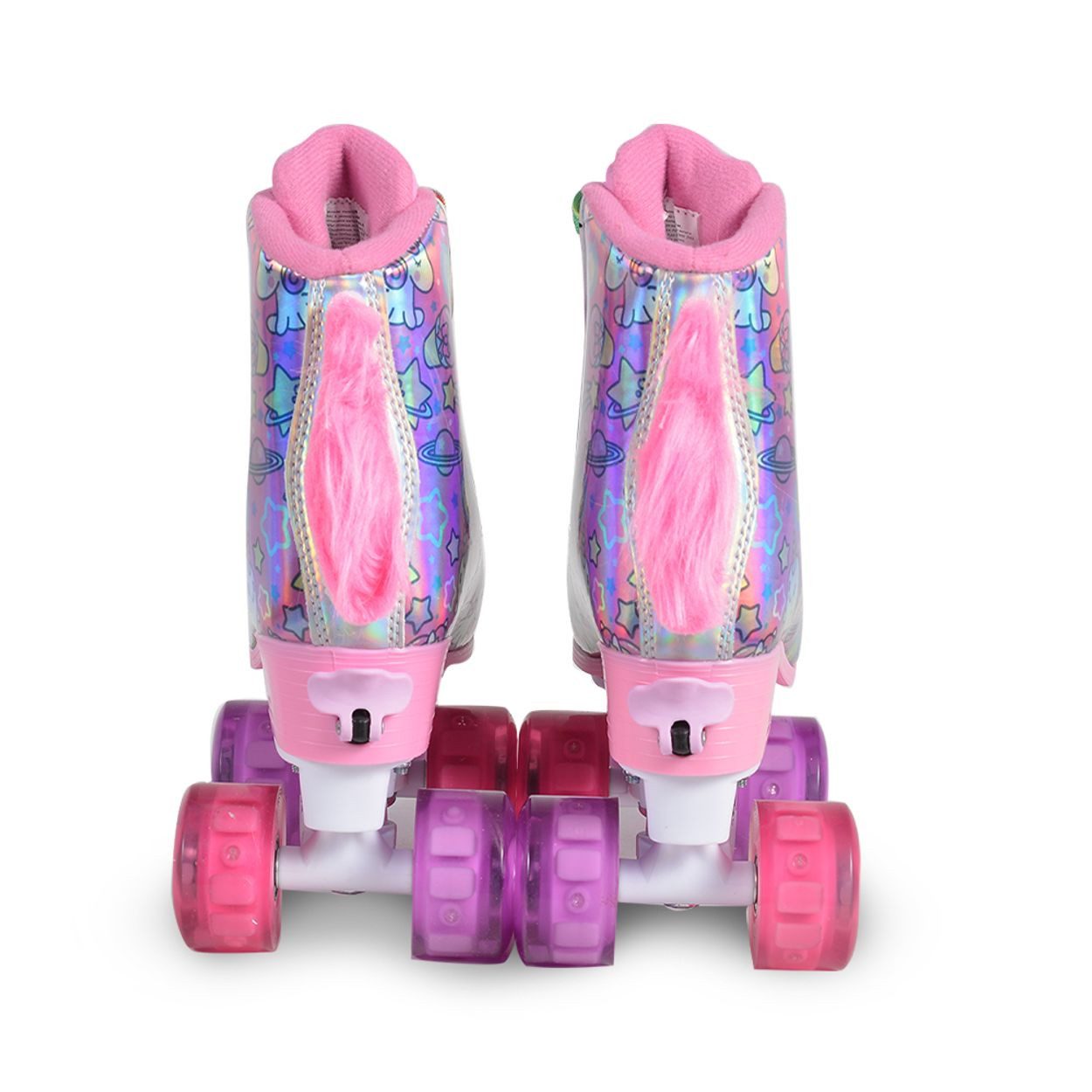 Byox Rollschuhe Rollschuhe Einhorn, PU-Räder beleuchtet, ABEC-5 Lager, verschiedene Größen