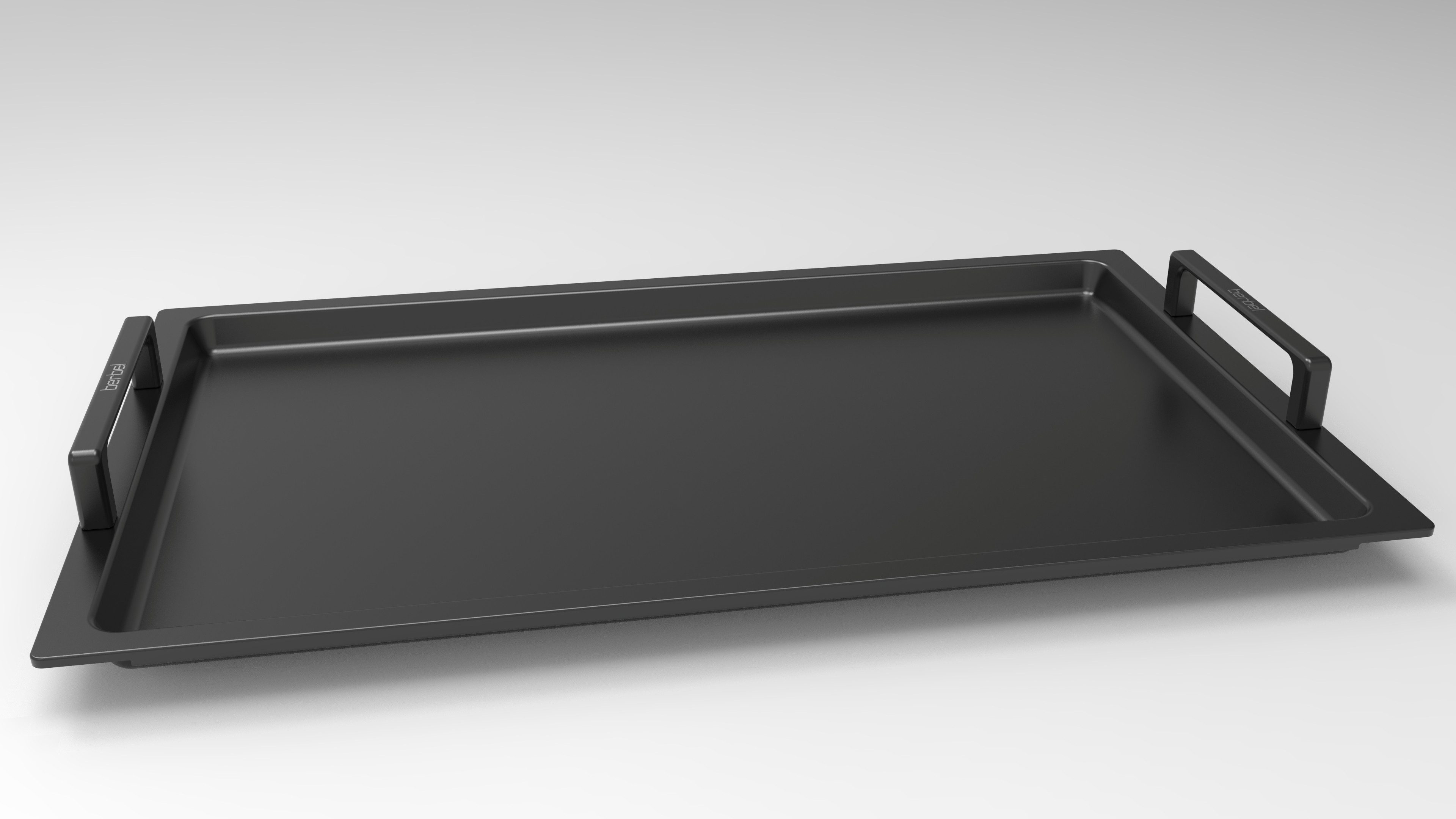 Berbel Grillplattenaufsatz Grillplatte BGP F MAX, mit glatter Oberfläche, 1100099