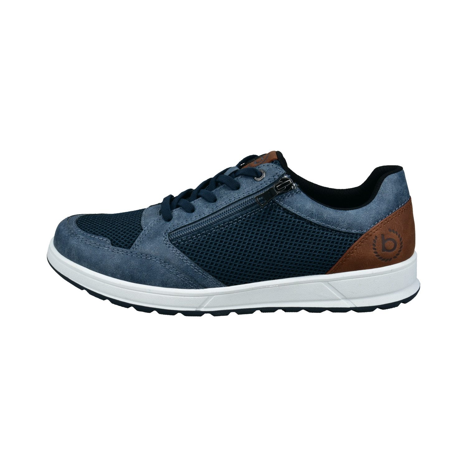 bugatti bugatti Herren Sneaker 331-AFB05-6900-4100 dark blue Schnürschuh