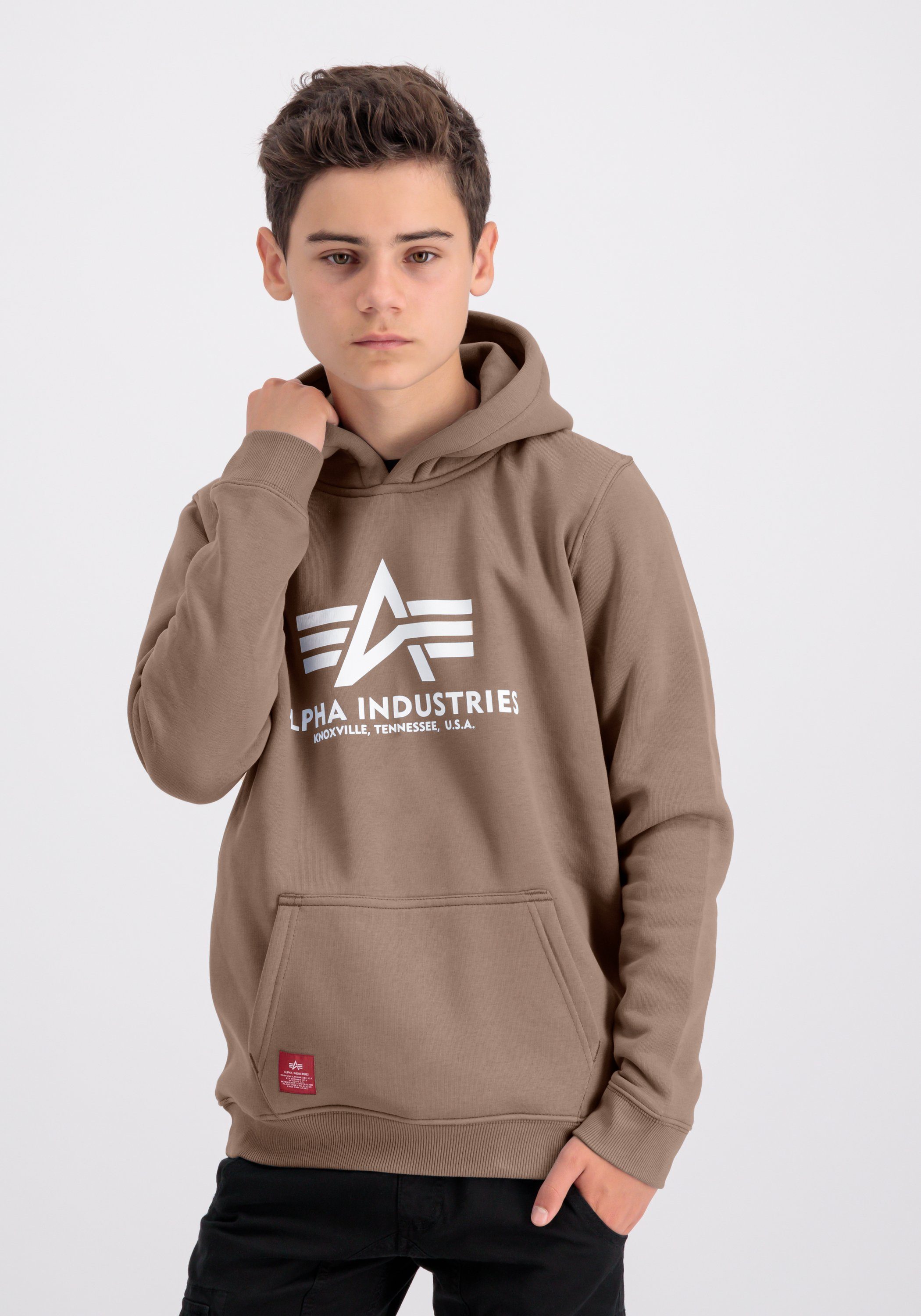 Alpha Industries Hoodie Alpha Industries Kinder Kapuzenpullover Basic