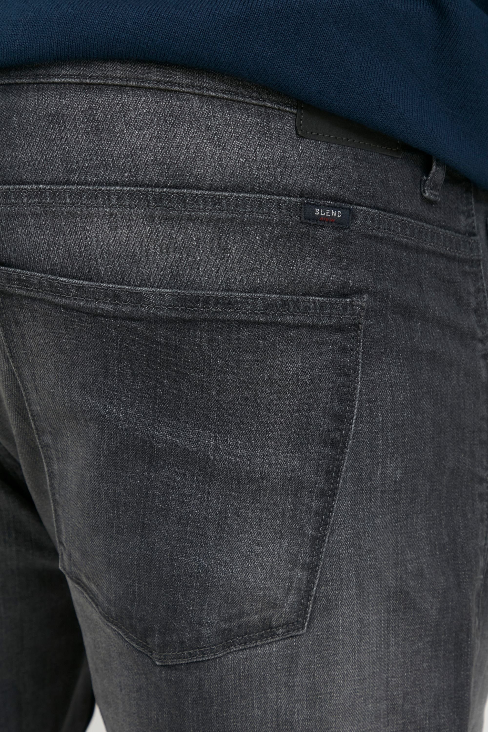 Blend 5-Pocket-Jeans BHJoe Big & Tall Jeanshose mit normalem Bund und schmalem Bein - Twister Fit