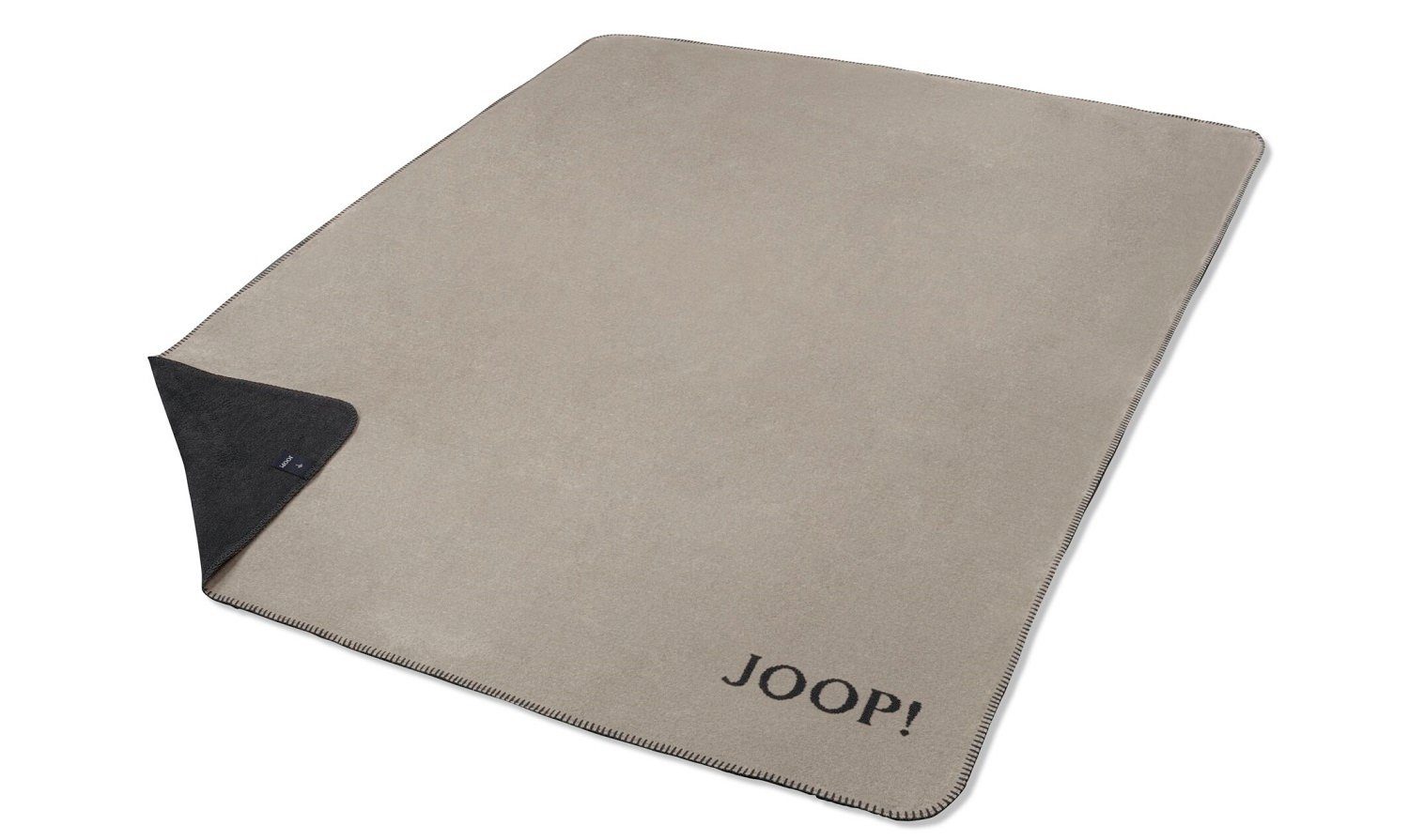 Wohndecke JOOP! Wohndecke Uni-Doubleface 150x200 cm, günstig online kaufen