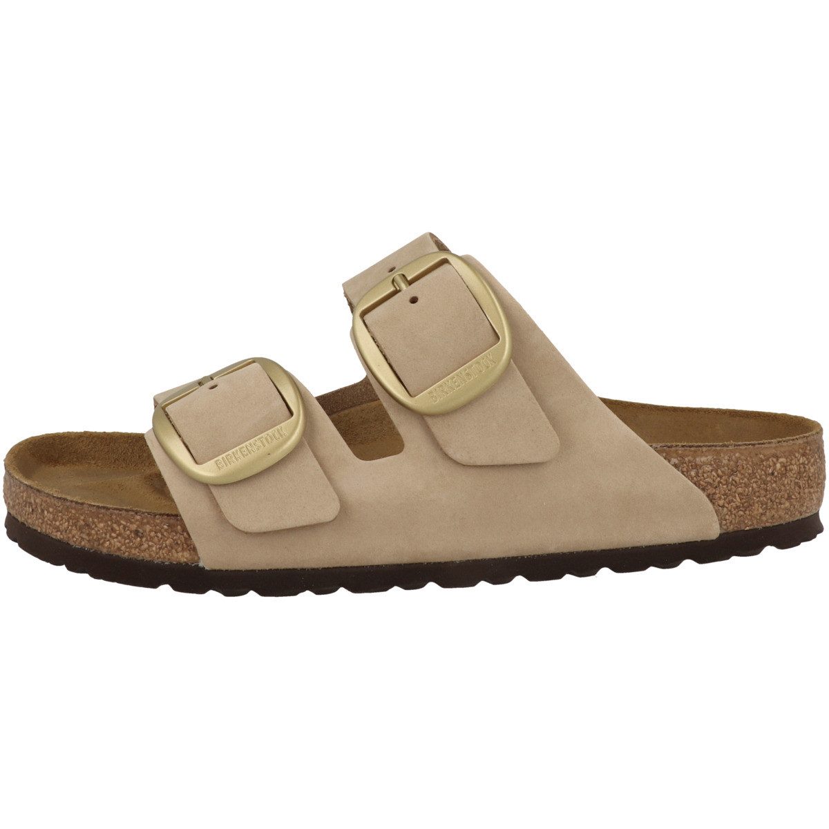 Birkenstock Arizona Big Buckle Nubukleder normal Damen Sandale Sandaletten, günstig online kaufen