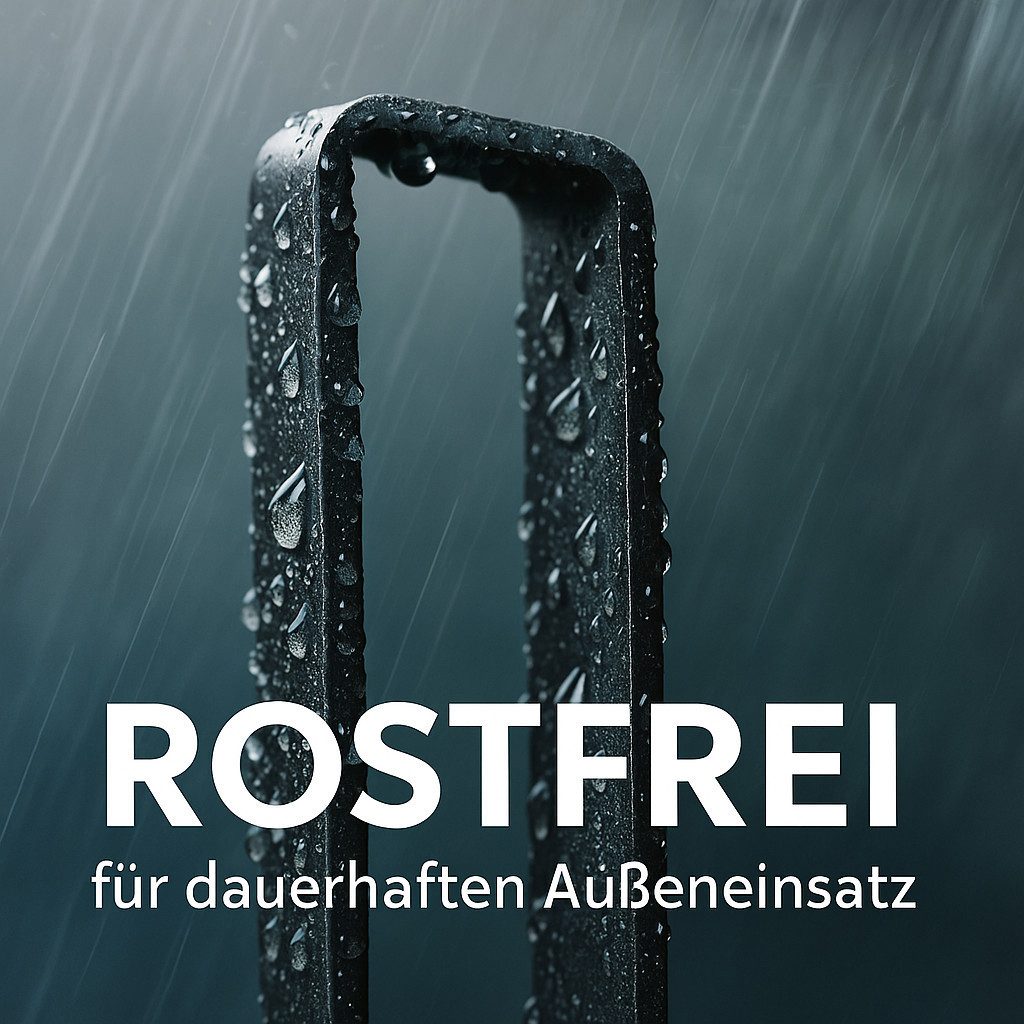 INTERGARDEN Bodenanker für Rosenbogen 4 Stück, Erdspieß, Bodenspieß, Befestigung Rankhilfe, (4-St) – Bild 4 von 5