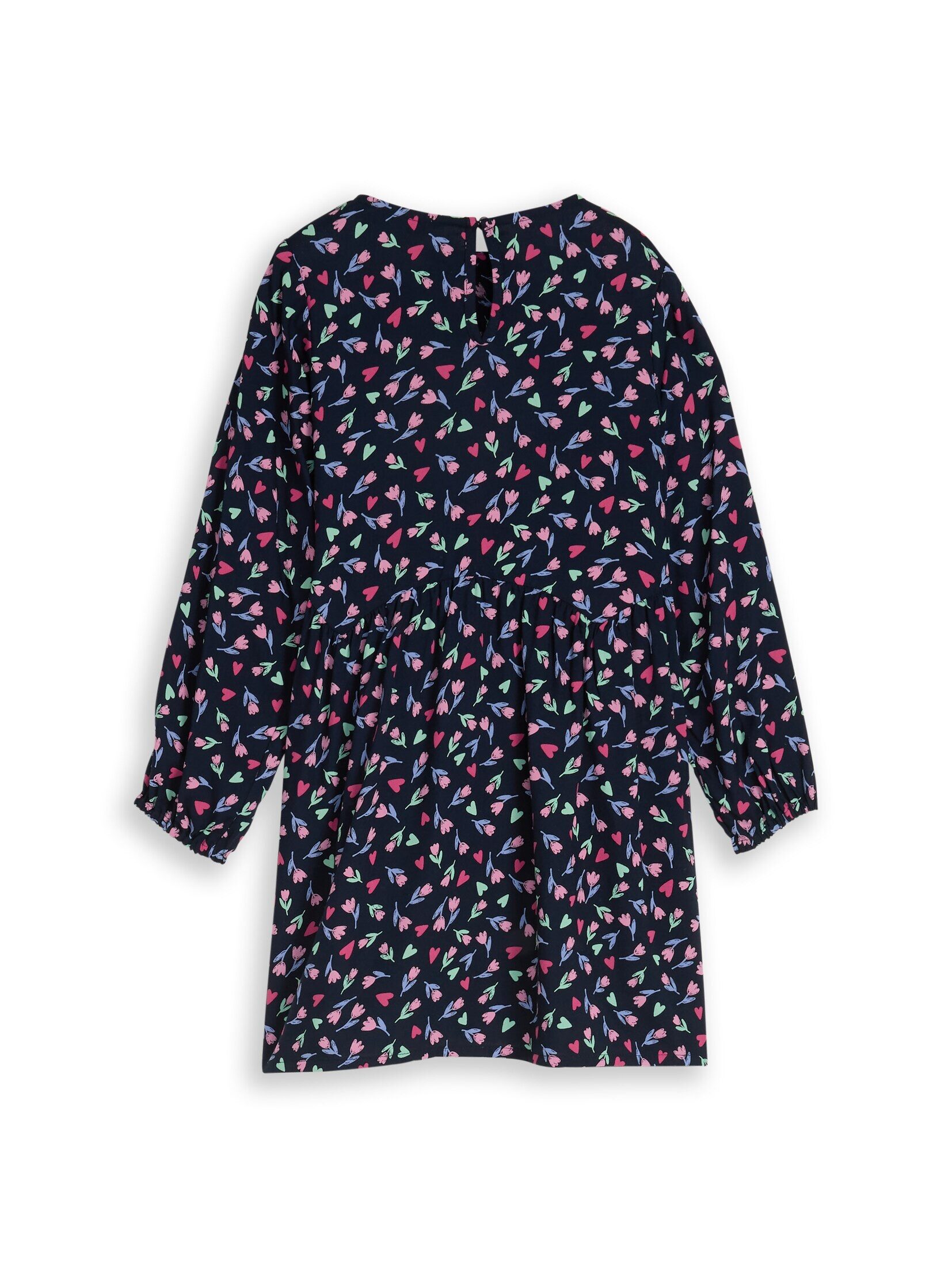 TOM TAILOR Sommerkleid Kleider & Jumpsuits Midi-Kleid mit Blumenmuster