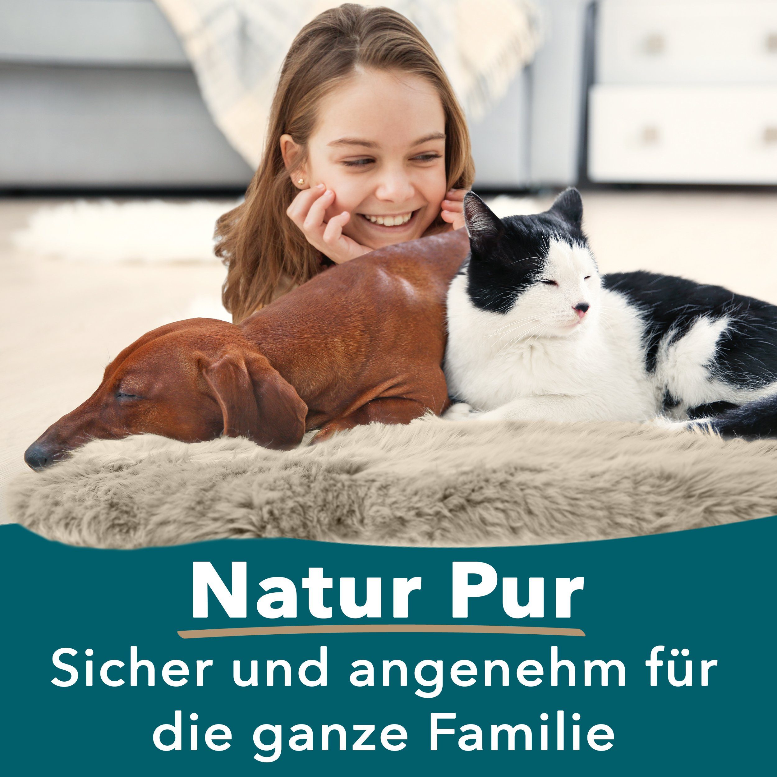 Karat Fellteppich Audrey, Hautfreundlich