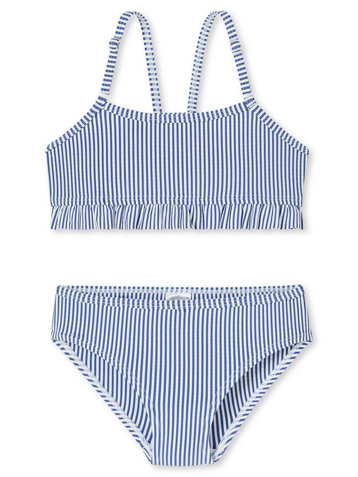 Schiesser Bustier-Bikini Aqua Kids (2-St) Sport‑Bikini, Bandeau‑Bikini, Strand-Bustier