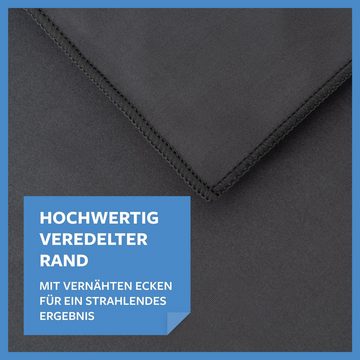 CARBIGO Microfasertücher Display, Reinigungstuch 210 GSM Mikrofasertuch (30x30 cm, 1-tlg., Streifenfreie Reinigung Brillen, Kamera, Handydisplay, Tablet)