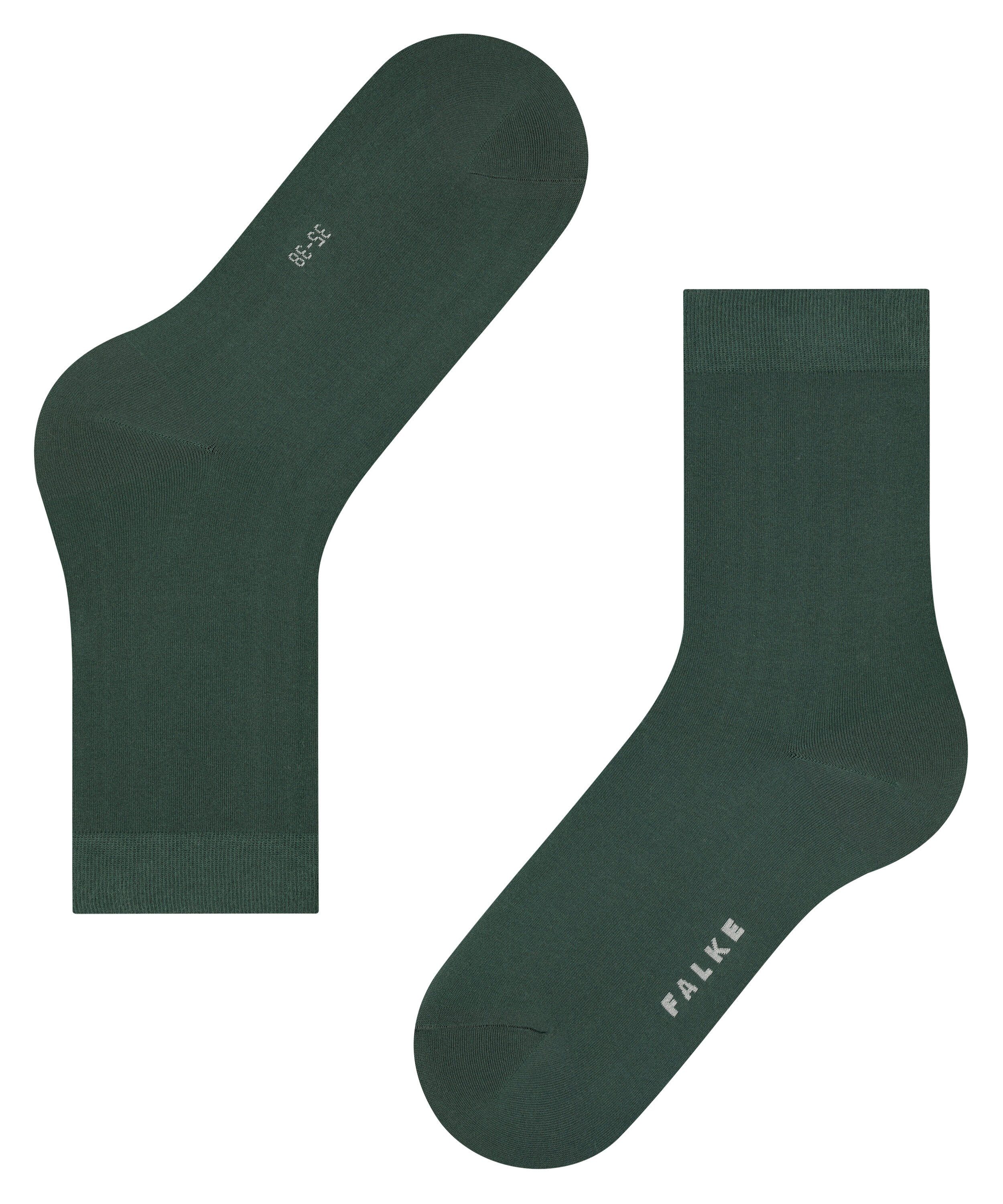FALKE Socken Cotton Touch (1-Paar) green (7441) hunter