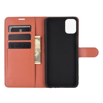 König Design Handyhülle LG K42, Schutzhülle Schutztasche Case Cover Etuis Wallet Klapptasche Bookstyle