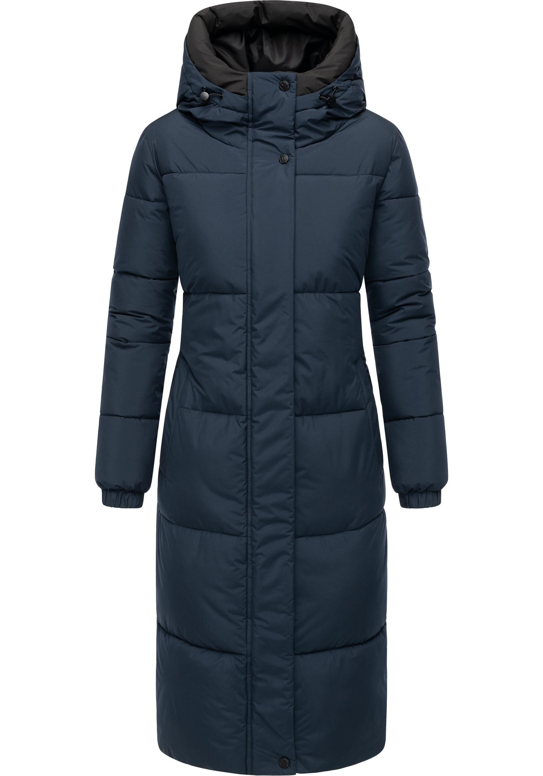 Navahoo Steppmantel Taublüte XIV Gesteppter Damen Mantel mit 2-Wege-Reißverschluss