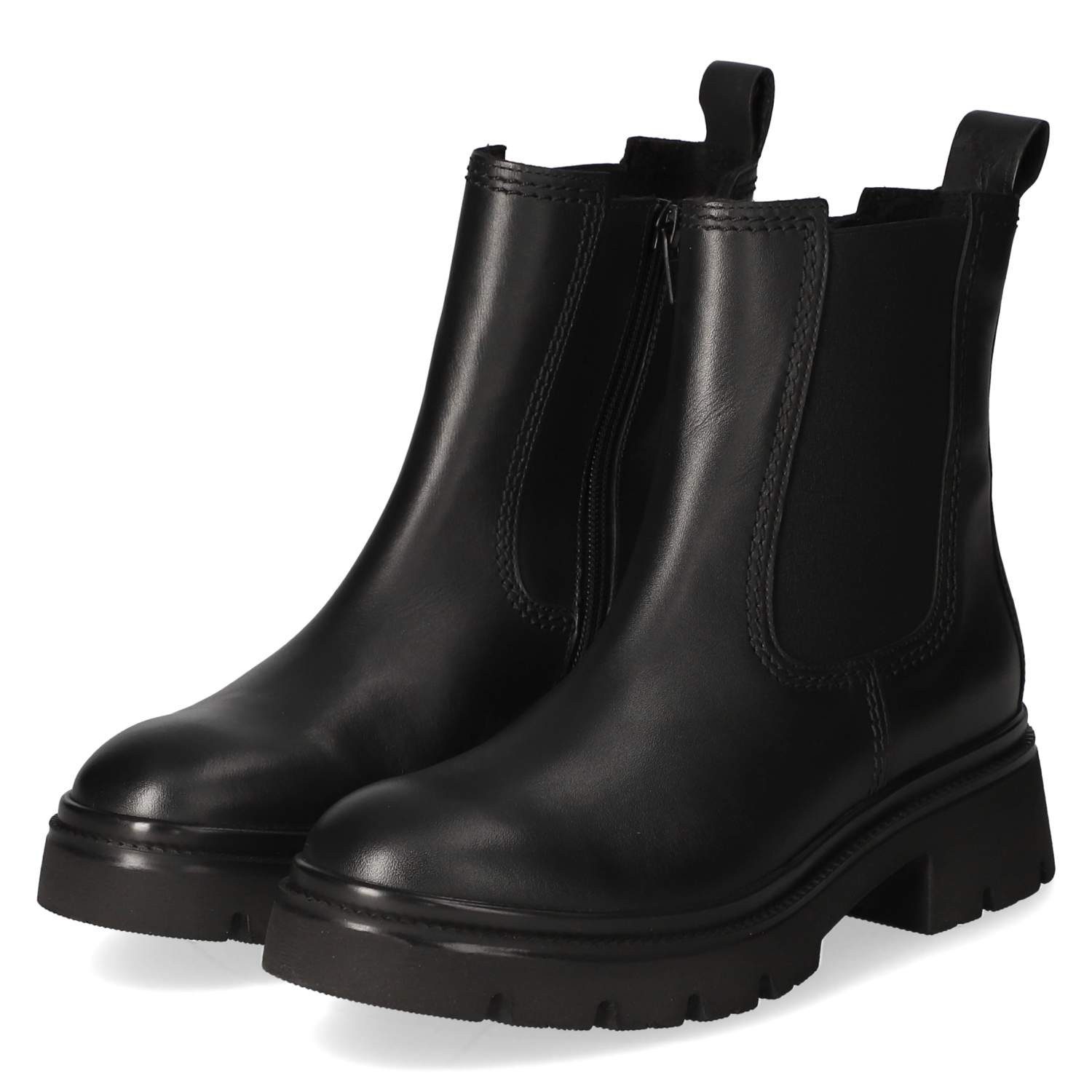 Gabor Gabor 8021.01.005 Damen Glattleder black Schlupfstiefel
